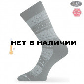 Носки Lasting TWP 686, wool+polypropylene, черный с серым рисунком, размер XL (TWP686-XL)