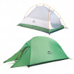 Палатка 2-местная Naturehike сверхлегкая + коврик Сloud up NH17T001-T, 20D , зеленый, 6927595732212