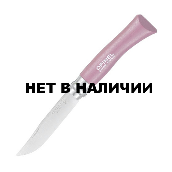 Нож Opinel №7, нержавеющая сталь, фиолетовый, блистер, 001609