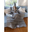 Ультралёгкий спальный мешок с капюшоном Naturehike M400 Хлопок Правая молния
