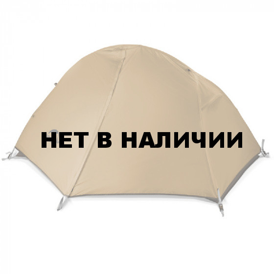 Палатка 1-местная Naturehike сверхлегкая + коврик NH18A095-D, 20D, коричневый, 6927595712818