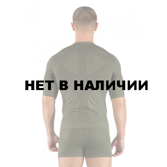 Футболка мужская Abel/ короткий рукав/ синтетика/ зеленый/ XXS/XS
