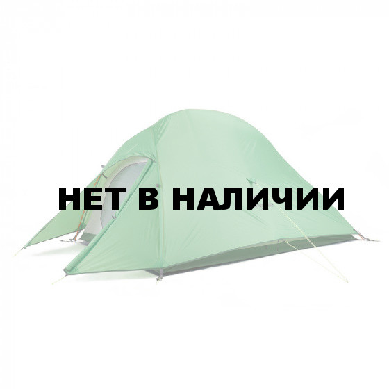 Палатка 1-местная Naturehike сверхлегкая + коврик Сloud up NH18T010-T, 20D , зеленый, 6927595765678