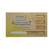 Набор столовых ножей Opinel N°125, дерев. рукоять, нерж, сталь, кор. 001515