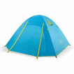 Палатка Naturehike 210T65D NH18Z022-P трехместная голубой, 6927595729632