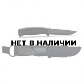 Нож Morakniv Companion Tactical BlackBlade, нержавеющая сталь, черный клинок, 12351