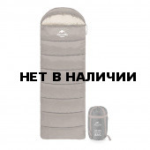 Спальный мешок Naturehike NH20MSD07 U Series U350S, серый, 6927595764312