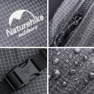 Рюкзак Naturehike Rock Series NH19BP095 60L+5L с рамой, dyneema,  черный, 6927595761649