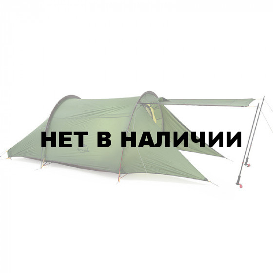 Палатка 2-местная Naturehike Сloud Tunnel NH20ZP006, 20D , зеленый, 6927595761977