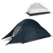 Палатка 1-местная Naturehike Сloud Up Ultra-Light 1 NH18T010-T с ковриком, синий