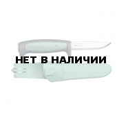 Нож Morakniv Basic 511 2021 Edition углеродистая сталь, пласт. ручка (серая) зел. вставка, 13955
