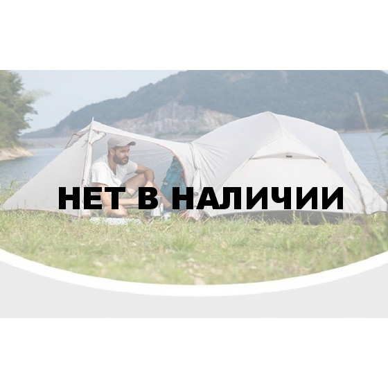 Палатка Naturehike Mongar NH17T007-M 20D двухместная сверхлегкая , серая, 6927595708071