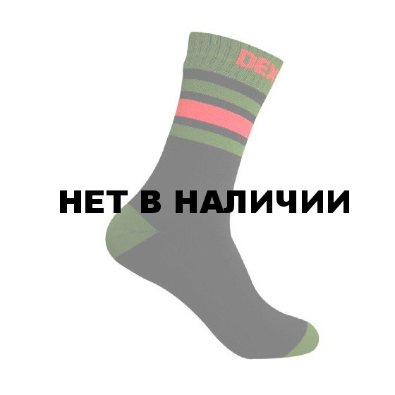 Водонепроницаемые носки DexShell Ultra Dri Sports Socks L (43-46) с оранжевой полосой