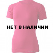 Футболка женская MUS /дл. рукав/ синтетика 120/ розовый/ S-M, MUS-4500SM