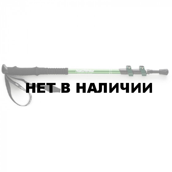 Трекинговая палка Naturehike ST 01 6061 (3-секции) NH17D001-Z (62-135cm) зелёный