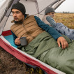 Мешок спальный Naturehike NH21MSD09 мини LW180, размер XL, зеленый, молния слева, 6927595777961L