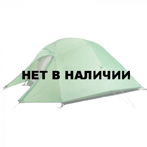 Палатка Naturehike Cloud Up 3 210T NH18T030-T трехместная с ковриком, зеленый, 6927595730621