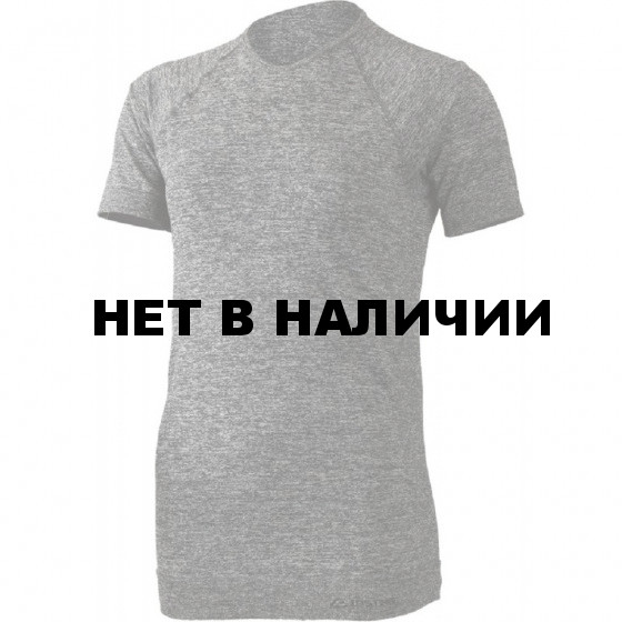 Футболка женская MUS /дл. рукав/ синтетика 120/ серый / XXS-XS, MUS-8480SM