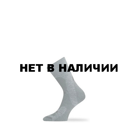 Носки Lasting TRP 889, wool+polyamide, серый с темными вставками, размер L (TRP889-L)