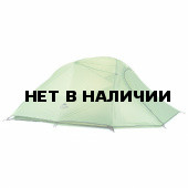 Палатка Naturehike Сloud up 2 210T NH17T001-T двухместная с ковриком, зеленая, 6927595730577