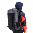 Рюкзак Naturehike Rock Series NH19BP095 60L+5L с рамой, dyneema,  черный, 6927595761649