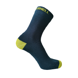 Водонепроницаемые носки DexShell Ultra Thin Crew M (39-42), синий/желтый