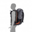 Рюкзак Naturehike Rock Series NH19BP095 60L+5L с рамой, dyneema,  черный, 6927595761649