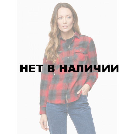 РУБАШКА ЖЕНСКАЯLYNX ТАРТАН КРАСНЫЙ/СЕРЫЙ