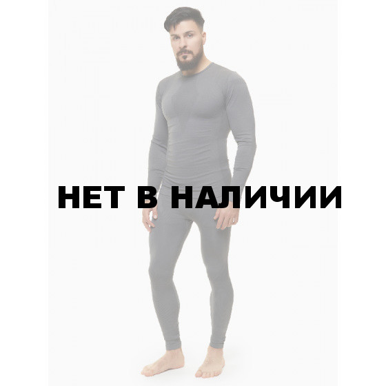 КОМПЛЕКТ ТЕРМОБЕЛЬЯ EXTRA FIT UNISEX МАЙКА С ДЛ.РУКАВОМ+БРЮКИ ТЕМНО-СЕРЫЙ