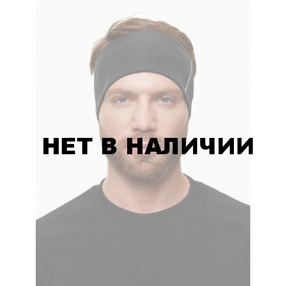 ПОЛОСКА НАЛОБНАЯ GRID HEADBAND ЧЕРНЫЙ