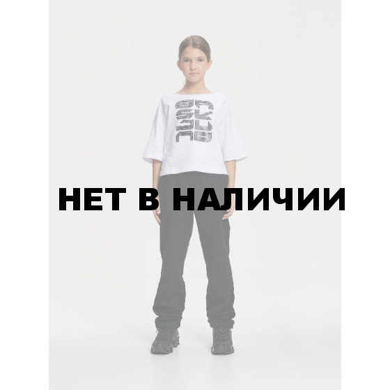 ФУТБОЛКА ДЛЯ ДЕВОЧКИ LANTA БЕЛЫЙ 128