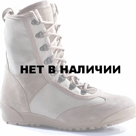 Летние штурмовые ботинки городского типа КОБРА пустыня велюр-хлопок 12020