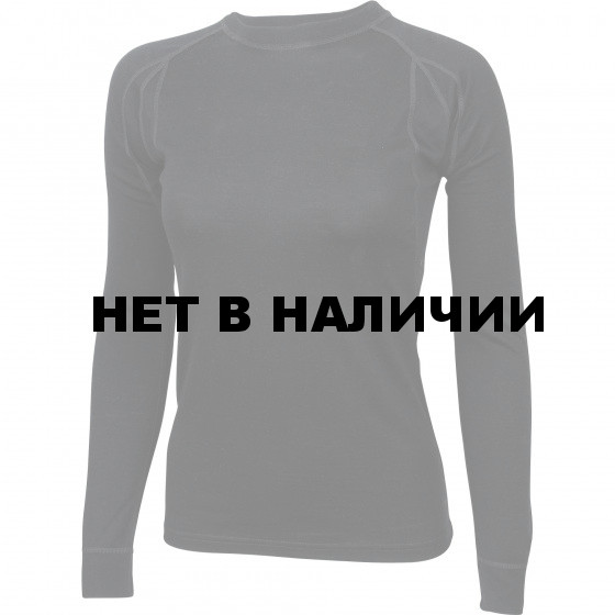 Термобелье жен Comfort футболка L/S Merino wool черная