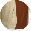 Куртка Macalu 2-цветная Polartec root bear / песок
