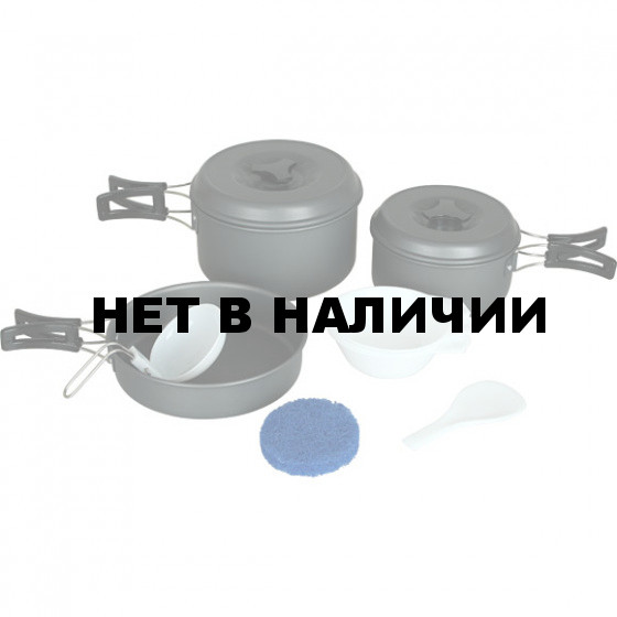 Набор посуды 2 кастрюли, 1 сковородка (2-3 персоны)