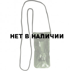 Кошелек влагозащитный нагрудный 18х8 (черный)