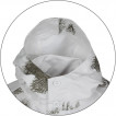Костюм маскировочный зимний взорванный снег