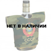 Рубашка-сувенир Герб СССР камуфлированная вышивка