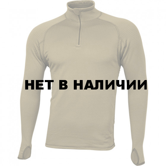 Термобелье футболка L/S Tactigrid серо-оливковая