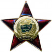 Нагрудный знак Ветеран Афганской войны звезда металл