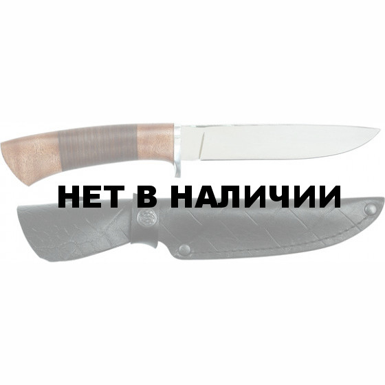 Нож Охотник-2 кожа (Мастер Гарант) 