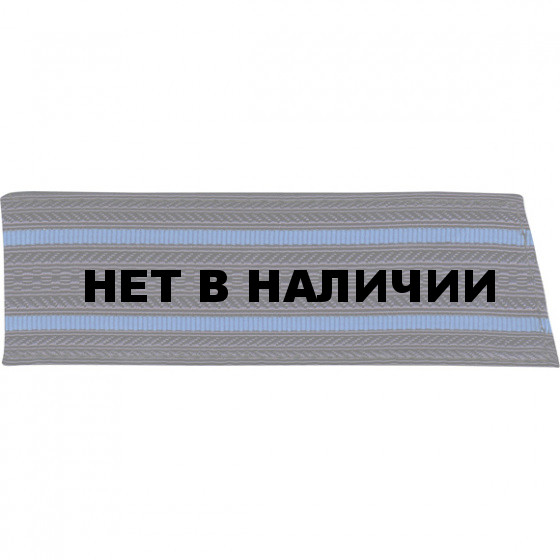 Погоны со скосом ОВ синие 2 голубых просвета