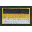 Нашивка на рукав Флаг Имперский 30Х55 мм вышивка шелк