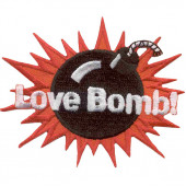 Термонаклейка -0004.1 Love Bomb! вышивка