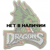 Термонаклейка -0471 Dragons вышивка