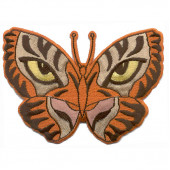 Термонаклейка -0720 Бабочка - тигр вышивка