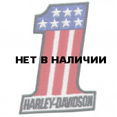 Термонаклейка -0867 Harley-Davidson №1 вышивка