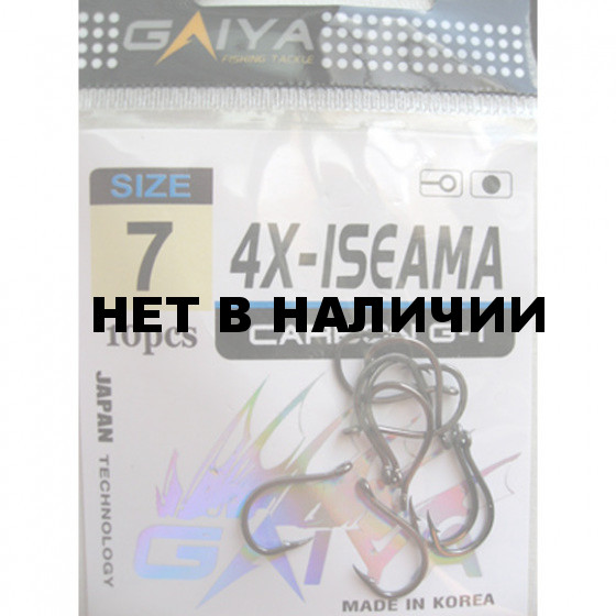 Крючки GAIYA 4X-ISEAMA