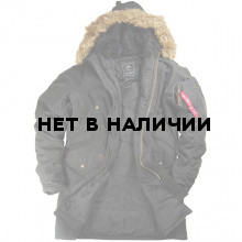 Куртка N-3B Slim Fit Cotton Alpha Industries black