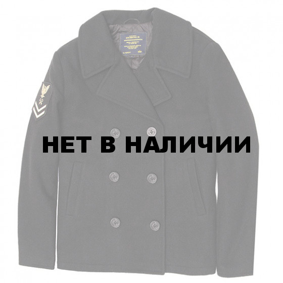 Куртка Captain Pea Coat Alpha Industries black